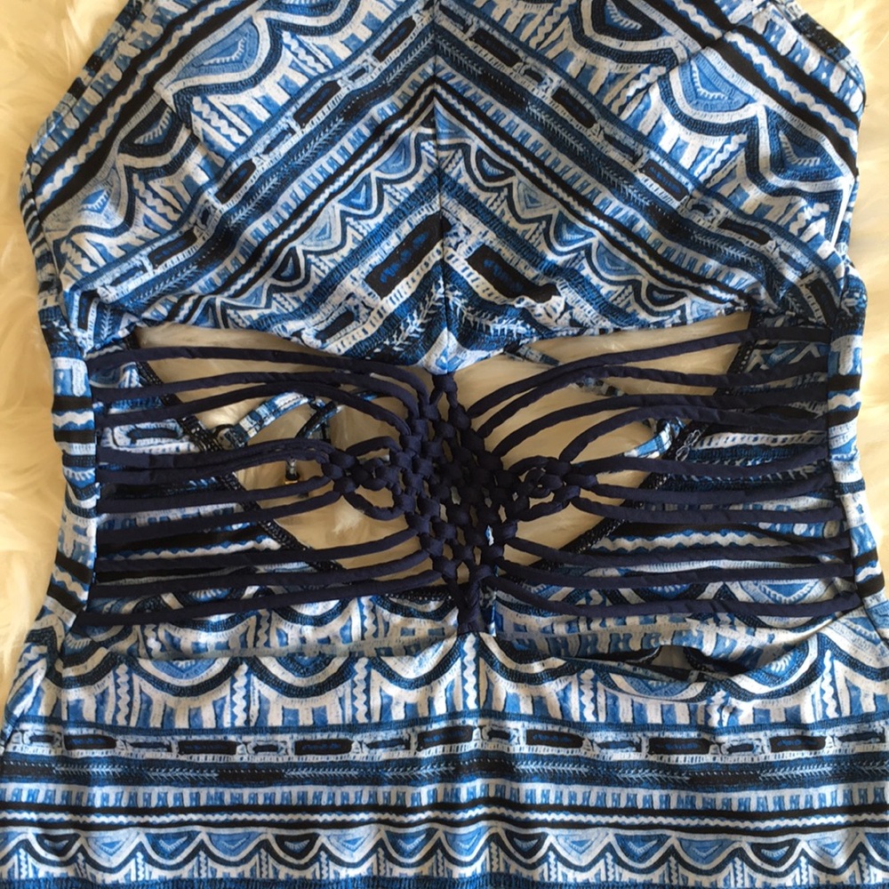 Nanette Lepore Santorini Scallop Cover-upMaxiDress - Picture 8 of 16
